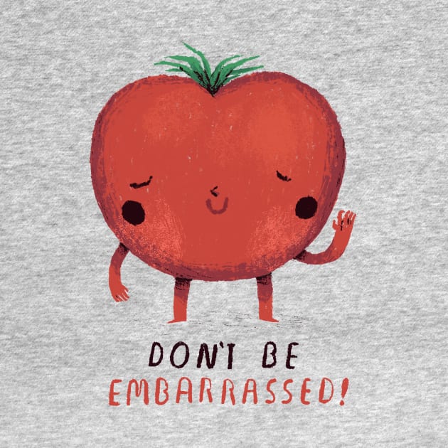 embarrassed tomato by Louisros